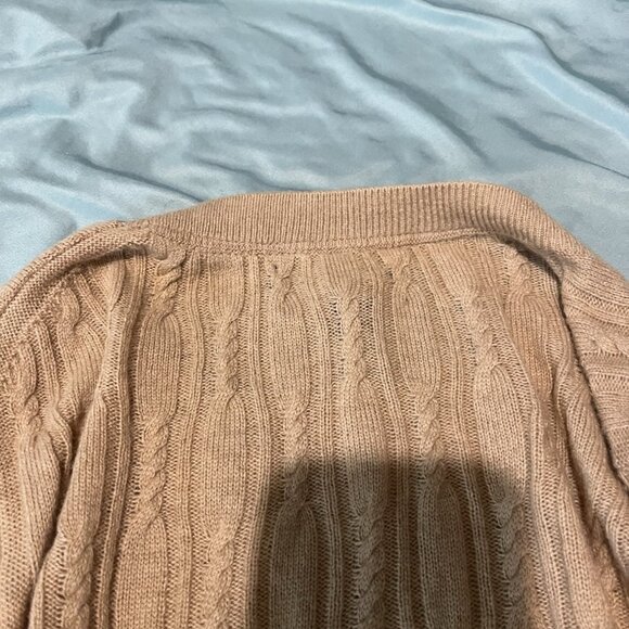 Women’s Small Banana Republic Flippucci Light Brown Sweater - Picture 5 of 5
